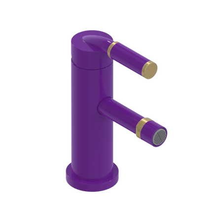 Rubinet Single Control Bidet Fitting (less drain) Purple Haze