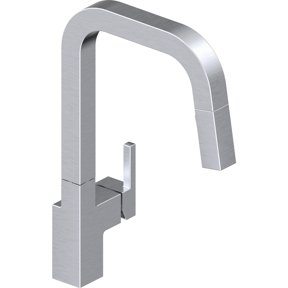 Junction Single Handle Pull-down Kitchen Faucet - Arctic Stainless