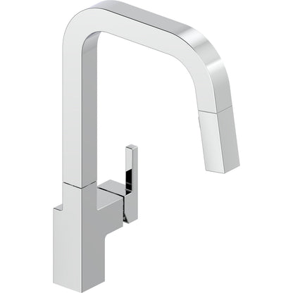 Junction Single Handle Pull-down Kitchen Faucet - Chrome