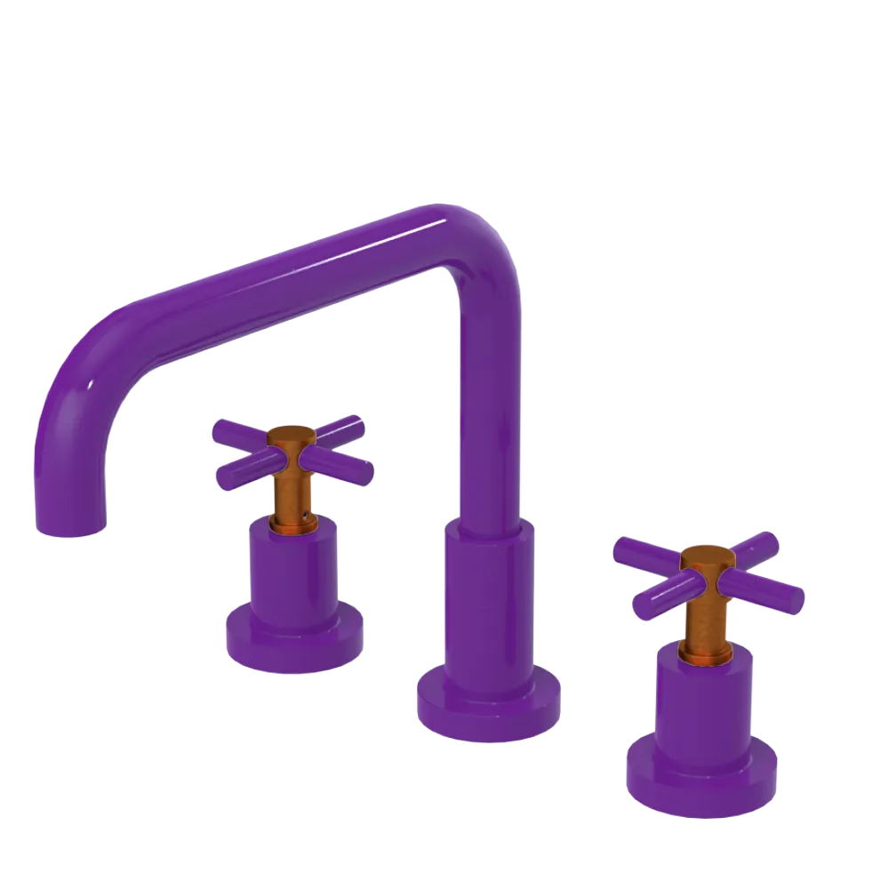 Rubinet Widespread Kitchen Set Purple Haze