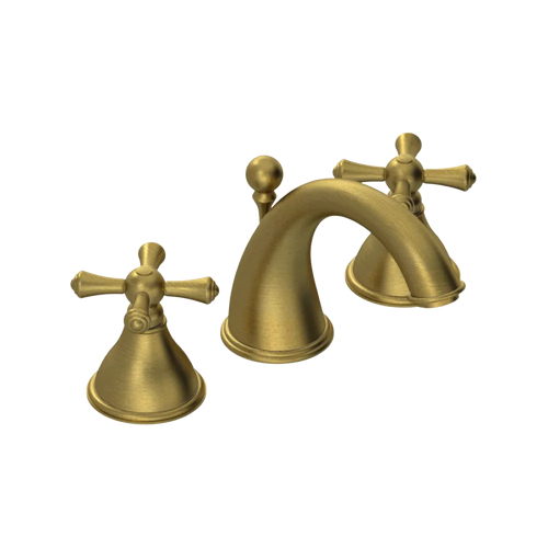 Rubinet Widespread Lav. Set. (less drain) Antique Brass Matt