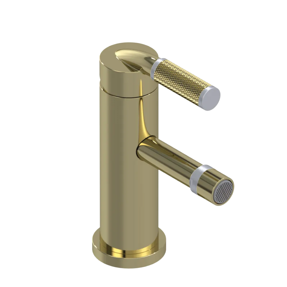 Rubinet Single Control Bidet Fitting (less drain) Gold