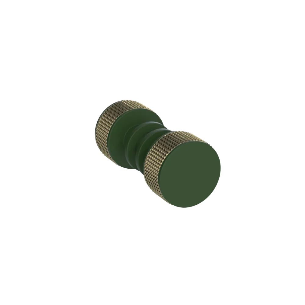 Rubinet Shower Door Knob (set) Green Envy