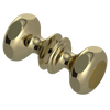 Rubinet Shower Door Knob (set) Natural Brass