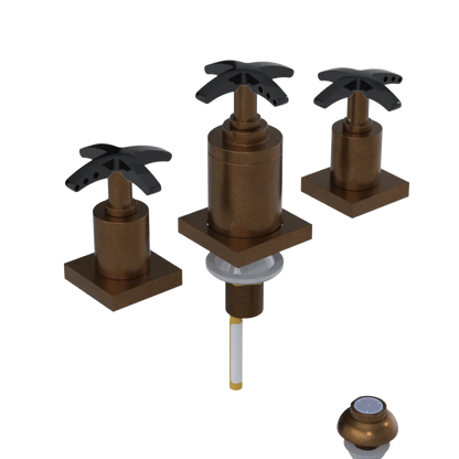Rubinet Bidet Fitting with Spray, Diverter, and Vacuum Breaker (less drain) Oil Rubbed Bronze