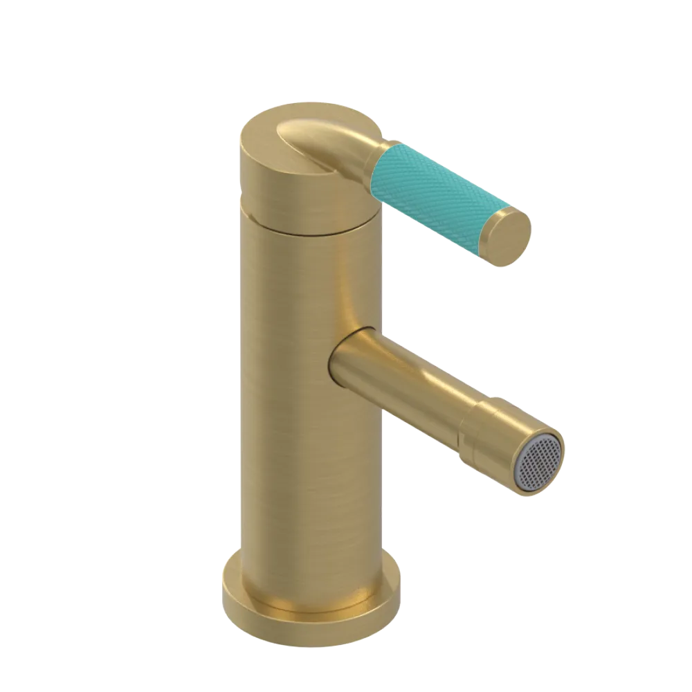Rubinet Single Control Bidet Fitting (less drain) Satin Brass