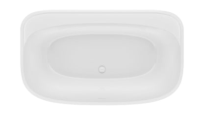 Oceania Banook Back to Wall Freestanding Bath