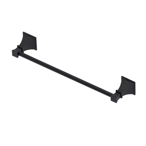 Rubinet Towel Bar 18" Matt Black