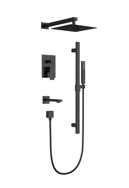 Aquaflo Kent 3-Way Pressure Balance Shower Set