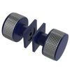 Rubinet Shower Door Knob (set) Midnight Blue