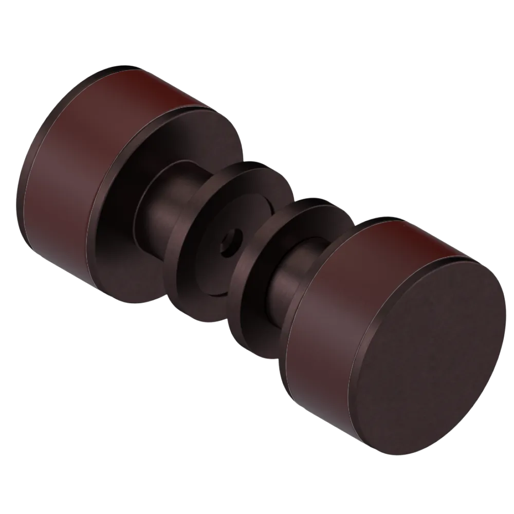 Rubinet Shower Door Knob (set) Oil Rubbed Bronze