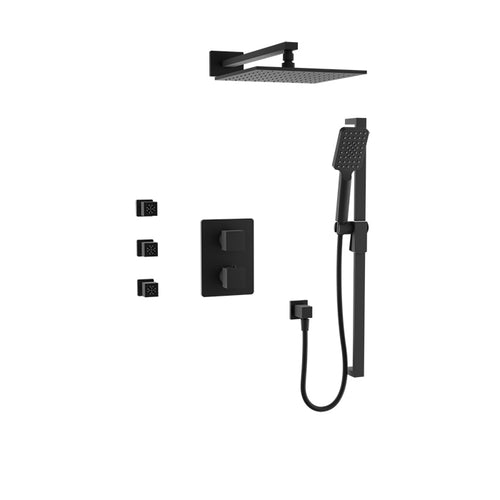 Baril Complete thermostatic pressure balanced shower kit