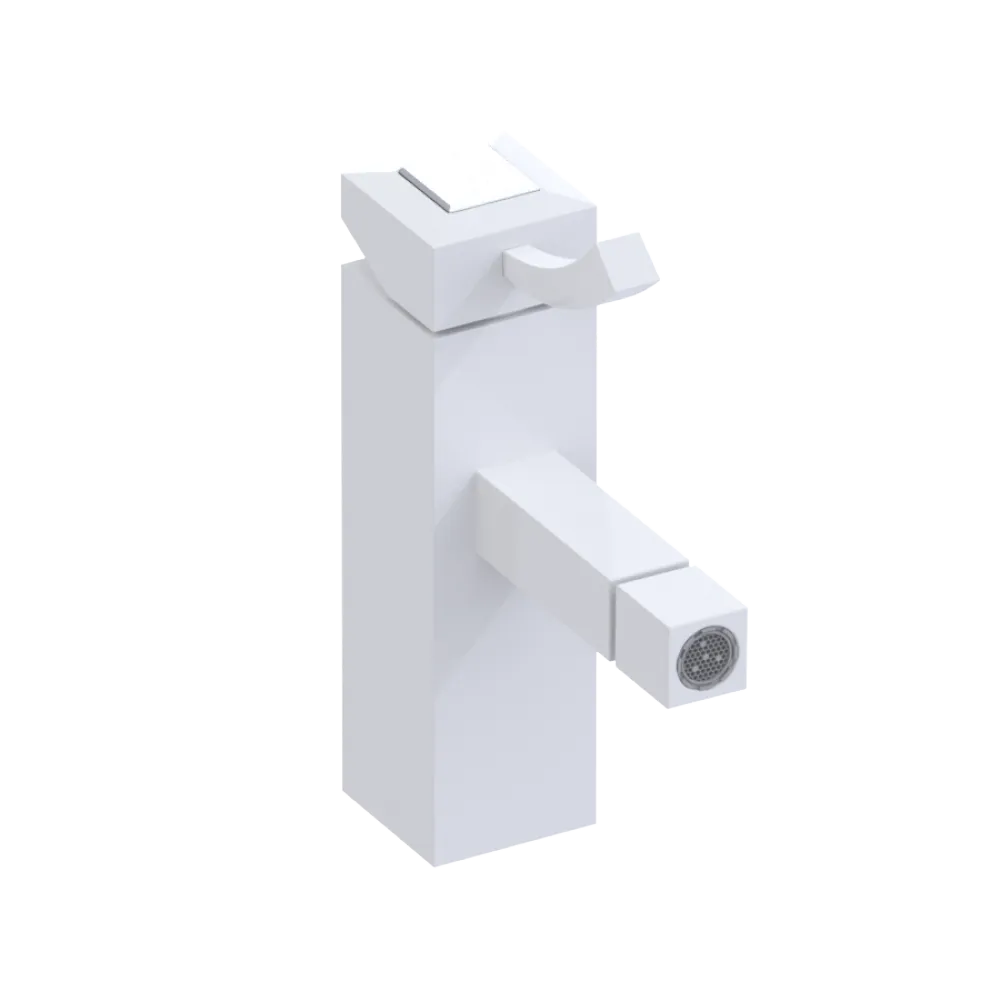 Rubinet Single Control Bidet Fitting (less drain) White