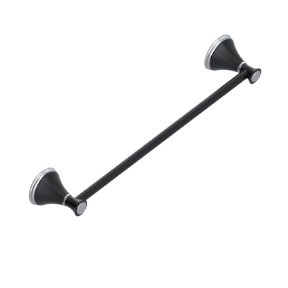 Rubinet Towel Bar 24" Matt Black
