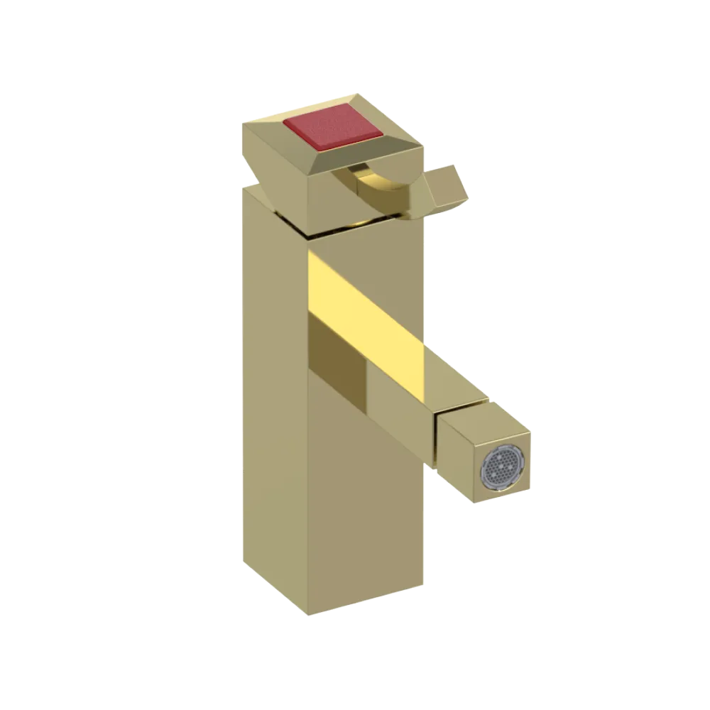 Rubinet Single Control Bidet Fitting (less drain) Gold