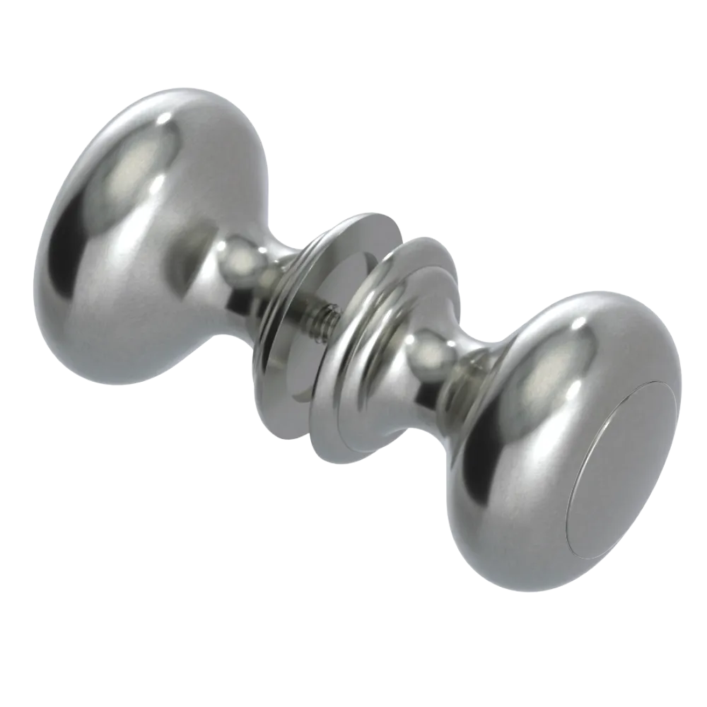 Rubinet Shower Door Knob (set) Satin Nickel