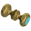 Rubinet Shower Door Knob (set) Antique Brass Matt