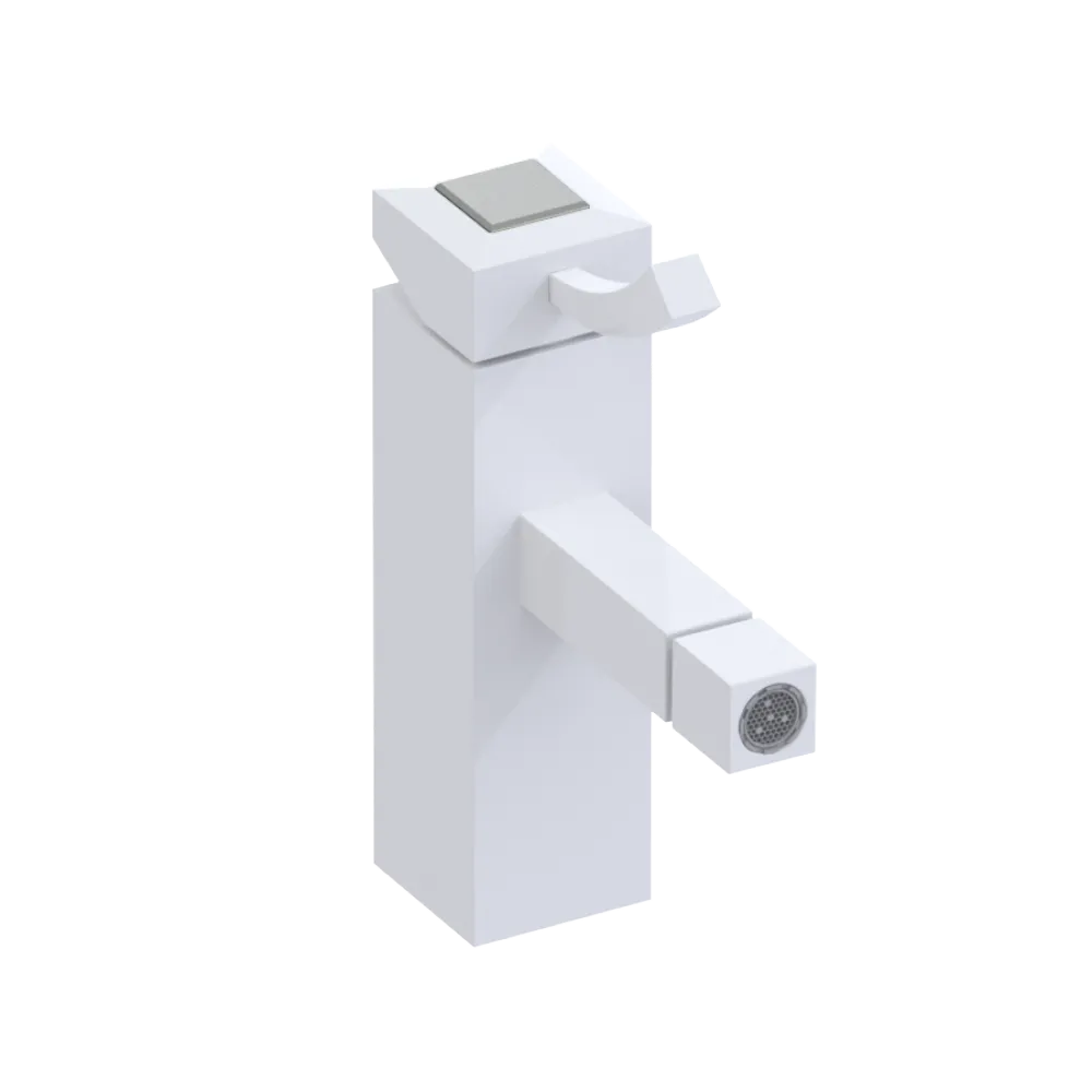 Rubinet Single Control Bidet Fitting (less drain) White