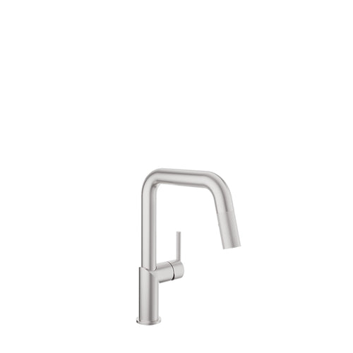 Baril Single-hole kitchen faucet with 2-function pull-down spray
