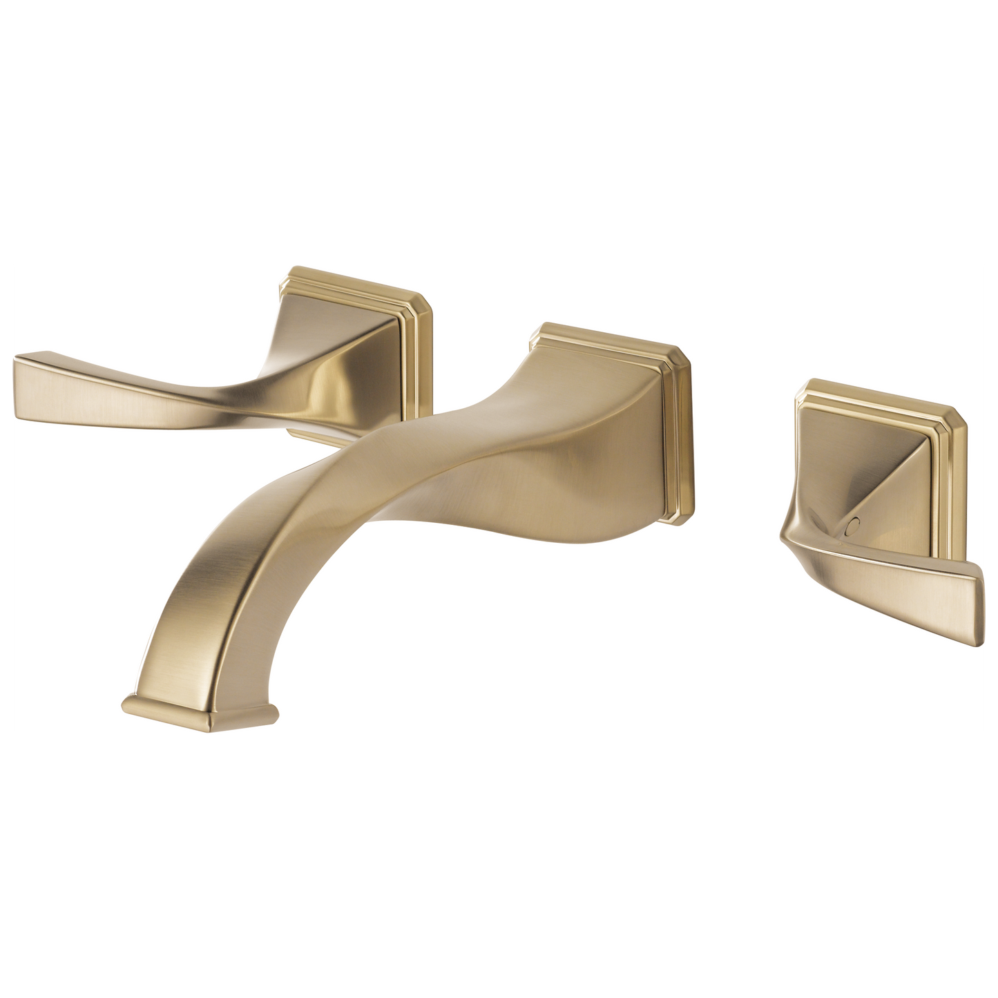 Brizo Two Handle Wall Mount Lavatory Faucet 15 Gpm