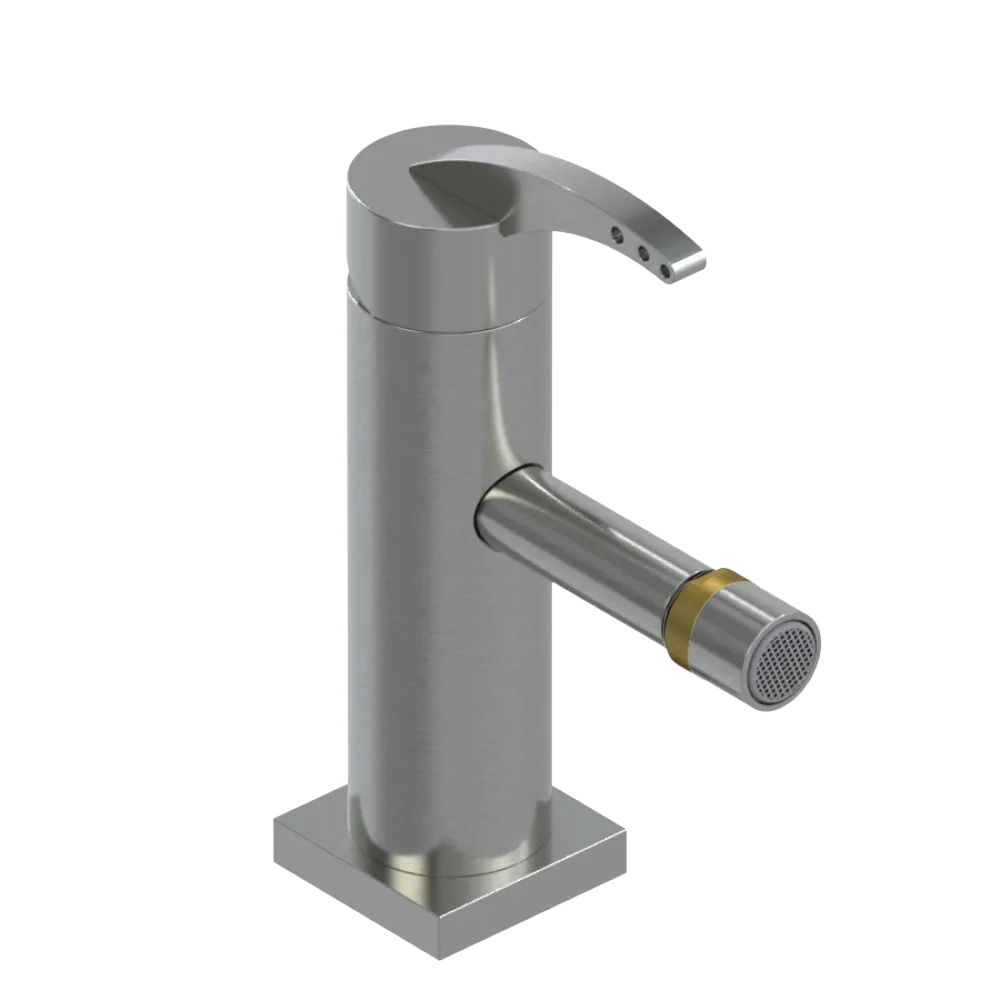 Rubinet Single Control Bidet Fitting (less drain) Satin Nickel