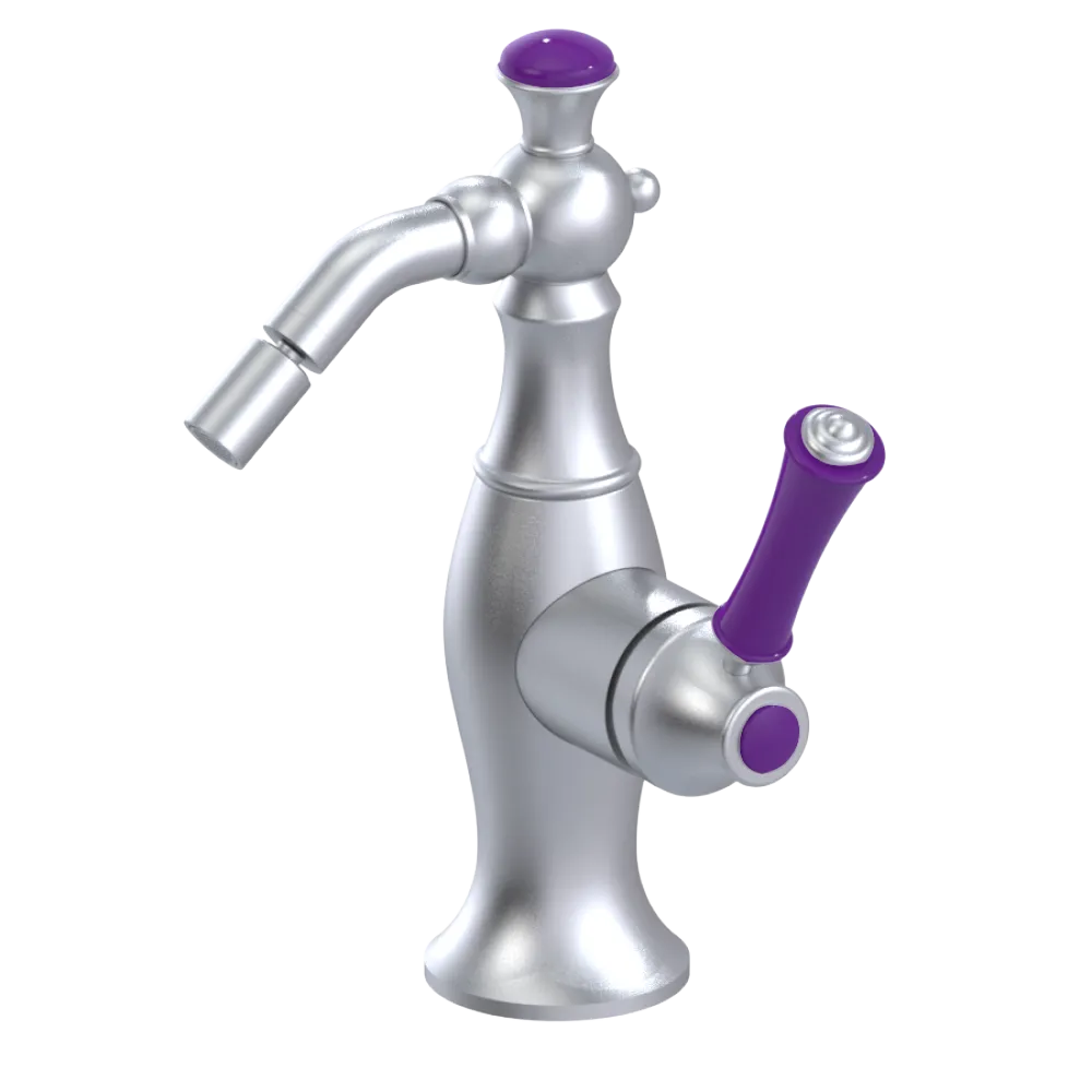 Rubinet Single Control Bidet Fitting (less drain) Satin Chrome