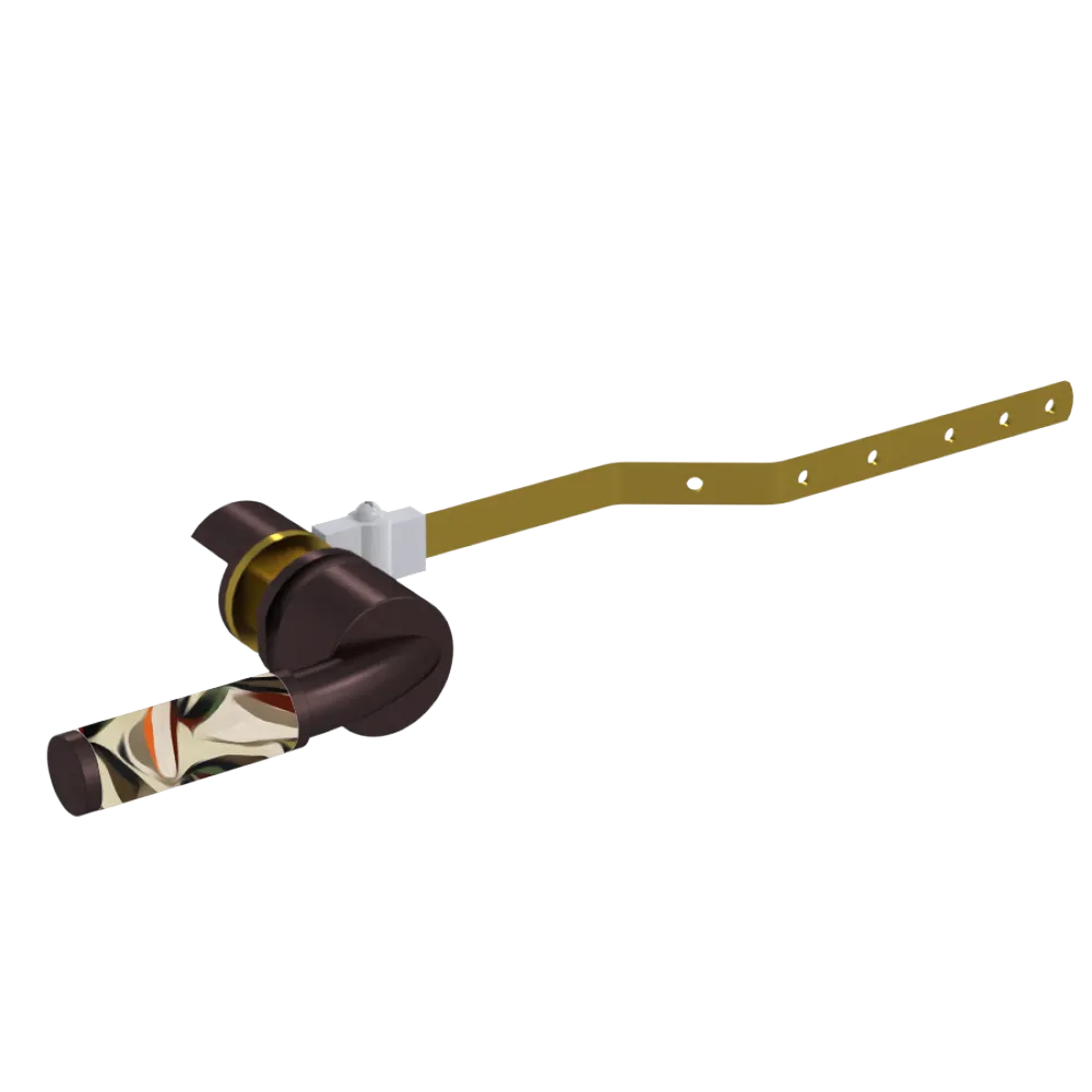 Rubinet Trip Levers Tuscan Brass