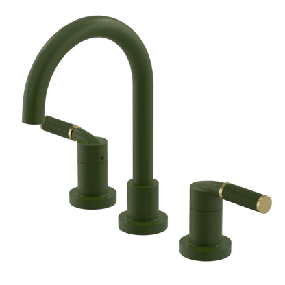 Rubinet Widespread Lav. Set. (less drain) Green Envy