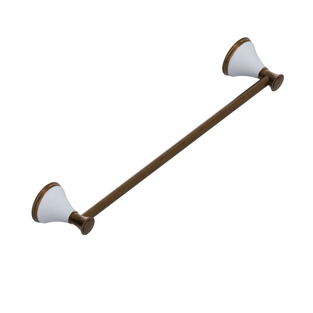 Rubinet Towel Bar 18" Tuscan Brass