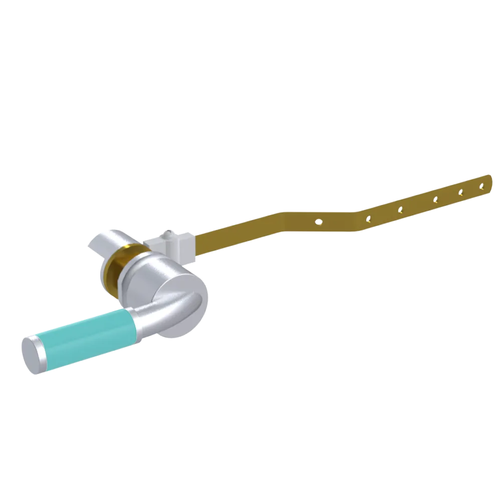 Rubinet Trip Levers Satin Chrome