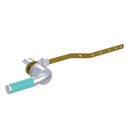 Rubinet Trip Levers Satin Chrome