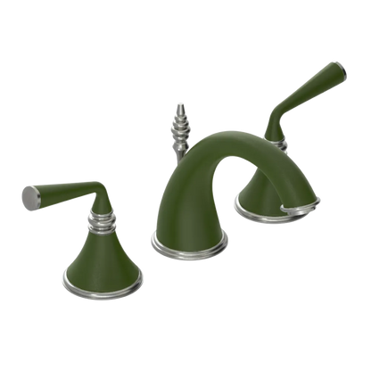 Rubinet Widespread Lav. Set. (less drain) Green Envy