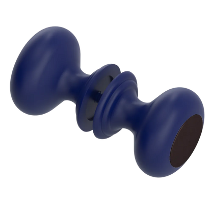 Rubinet Shower Door Knob (set) Midnight Blue