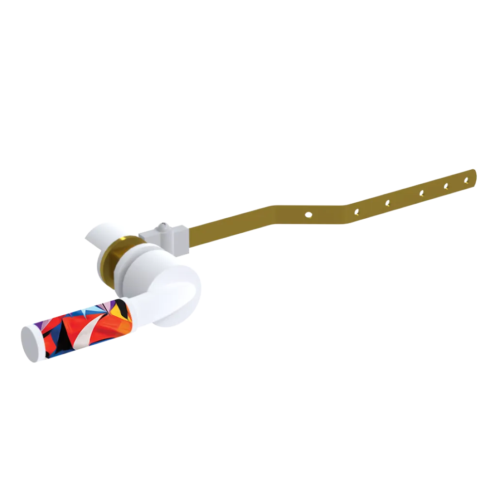 Rubinet Trip Levers Matt White