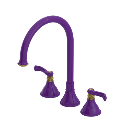 Rubinet Widespread Kitchen Set Purple Haze