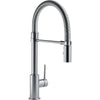 Trinsic Single Handle Pull-down Kitchen Faucet With Spring Spout - Arctic Stainless