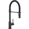 Trinsic Single Handle Pull-down Kitchen Faucet With Spring Spout - Matte Black