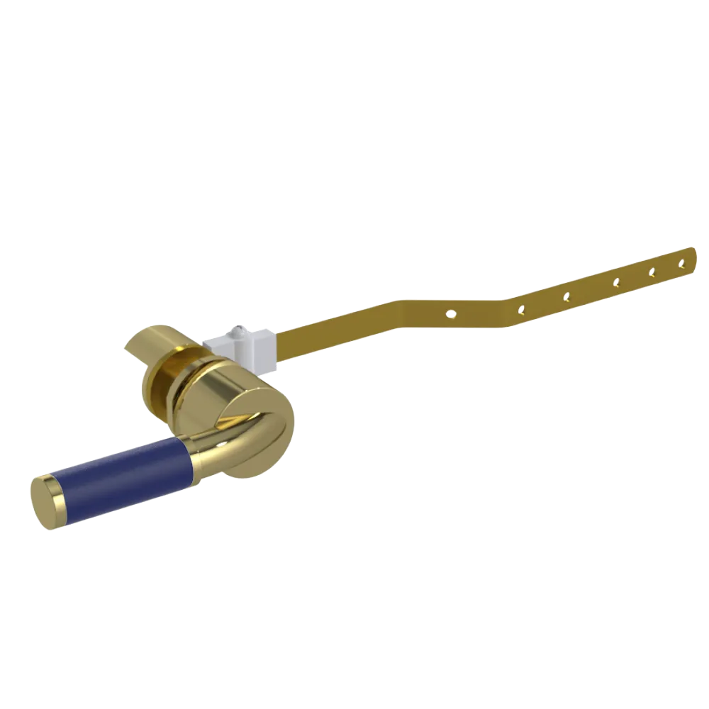 Rubinet Trip Levers Natural Brass