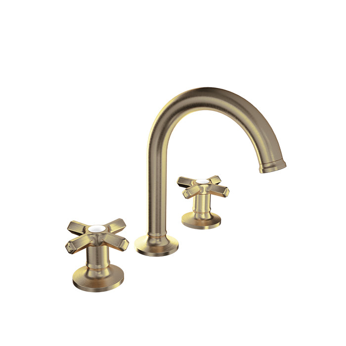 Baril 8" c/c lavatory faucet, drain included