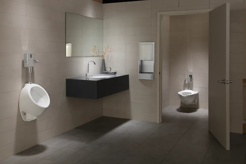 TOTO Commercial Ultra-High Efficiency Toilet, 1.0/1.28/1.6 GPF, Elongated Bowl - CEFIONTECT (Reclaimed Water Option)