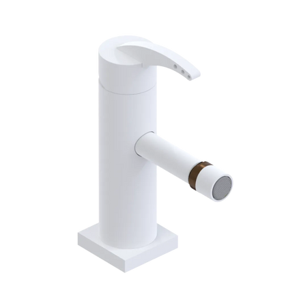 Rubinet Single Control Bidet Fitting (less drain) Matt White