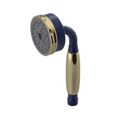 Rubinet 3 Function Hand Held Shower Only Midnight Blue