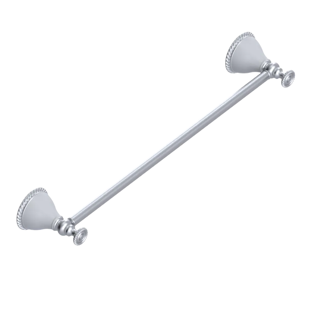 Rubinet Towel Bar 24" Satin Chrome