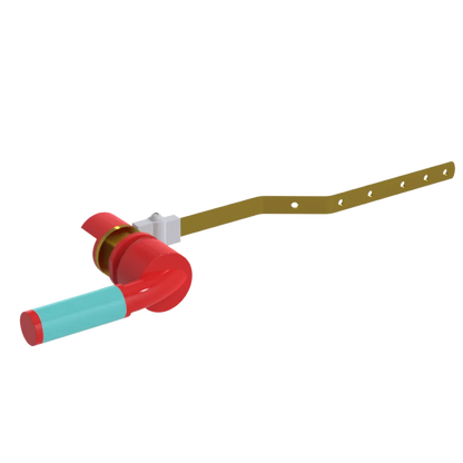 Rubinet Trip Levers Red