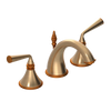 Rubinet Widespread Lav. Set. (less drain) Satin Gold
