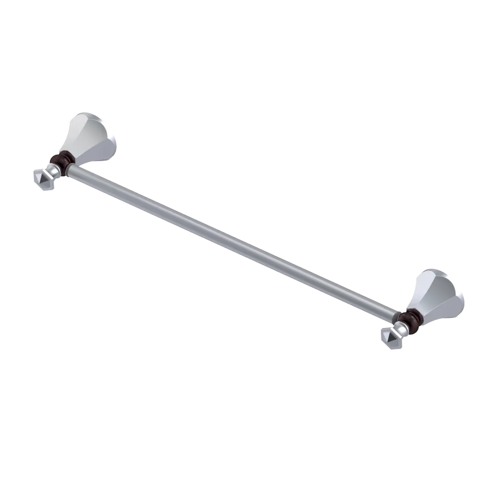 Rubinet Towel Bar 24" Satin Chrome