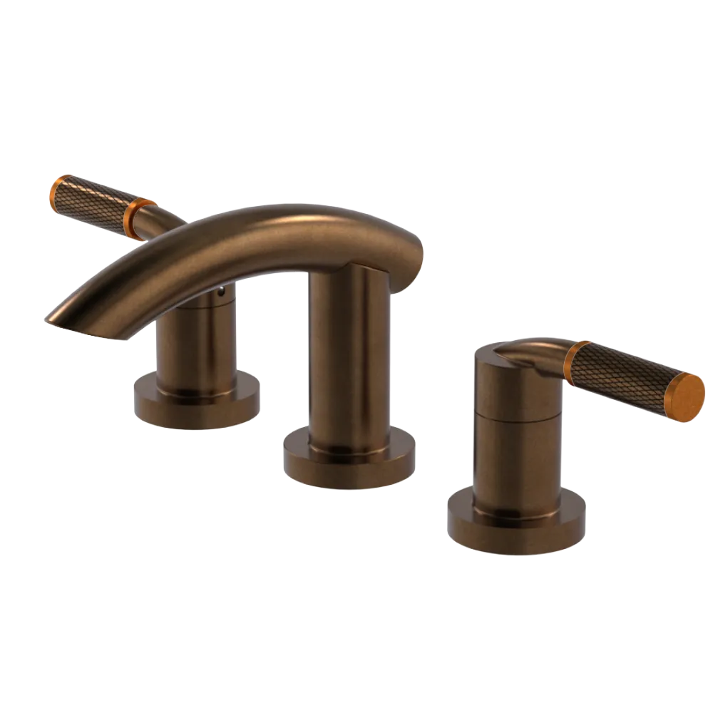 Rubinet Widespread Lav. Set. (less drain) Tuscan Brass