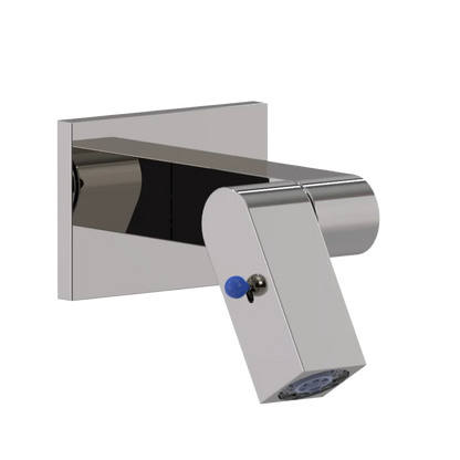 Rubinet Wall Mount Bidet & Foot Rinse with Dual Function Spray Polished Nickel