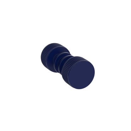 Rubinet Shower Door Knob (set) Midnight Blue