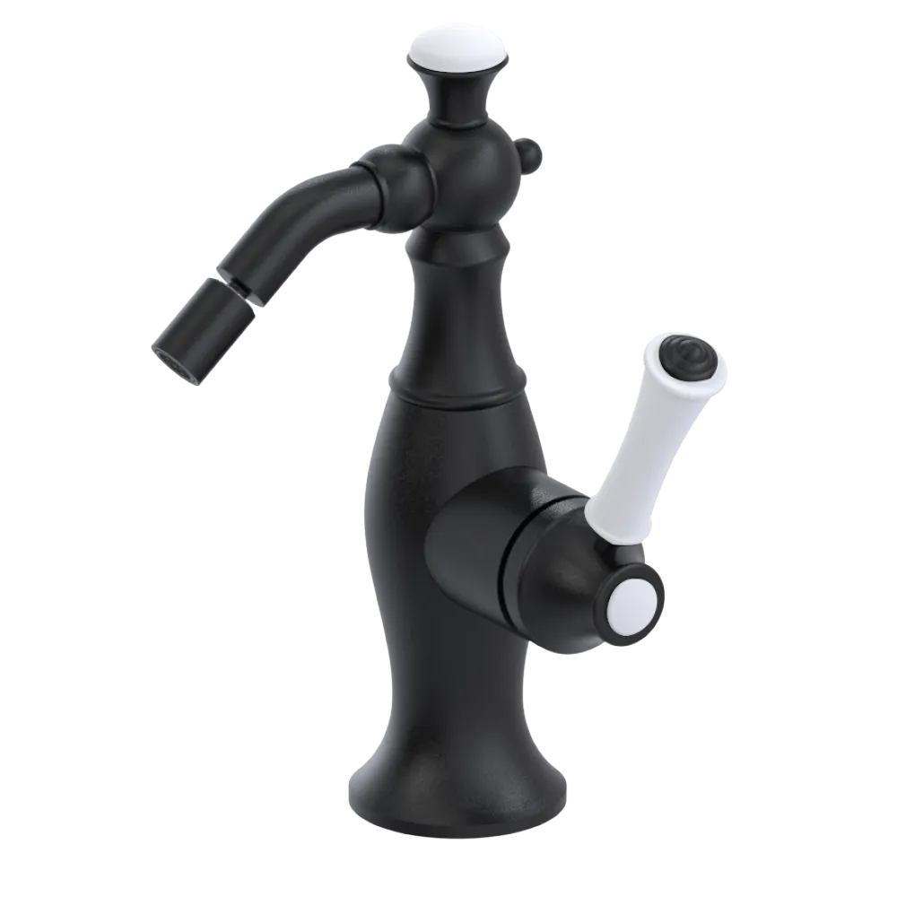 Rubinet Single Control Bidet Fitting (less drain) Matt Black